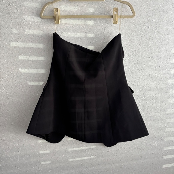 NWT Because of Alice BOA Strapless Peplum Bodice + Effortless Wide Leg Trouser - Picture 7 of 14